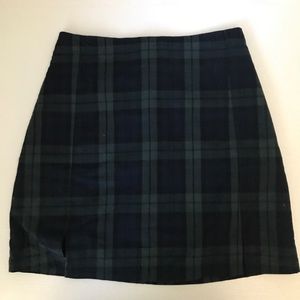 brandy plaid cara skirt